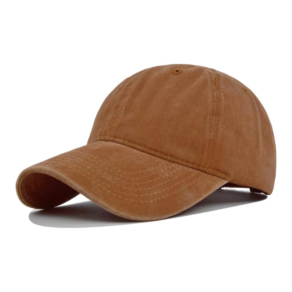 European and American Retro Duckbill All-Cotton Washed Baseball Cap