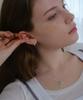 Reve Petit Stone Earrings -White