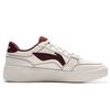 Li Ning Slip Resistant Cushioning Abrasion Resistant Breathable Low Top Skateboard Shoes Men's White Red AGCV143-3