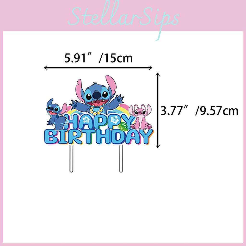 Cake Birthday Theme Inserts Set With Paper Decor For Events Celebration
