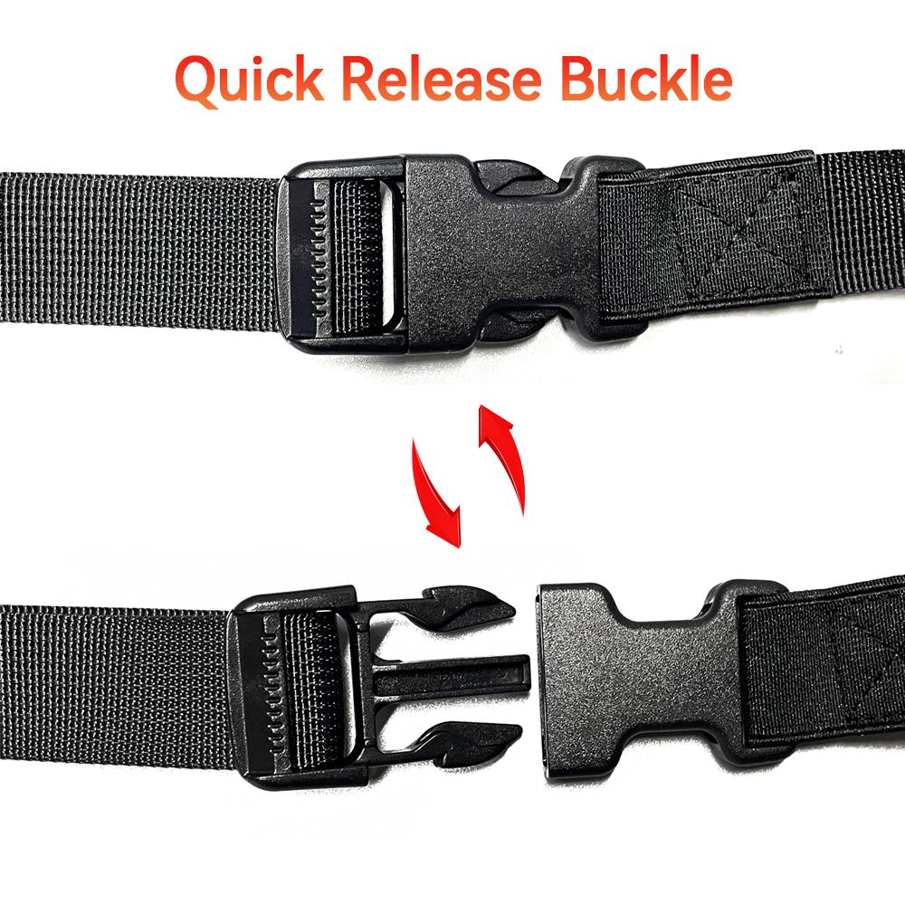 Elastic Band Strap with Quick-Release Buckle Drop Leg Strap Band Non-slip Airsoft Leg Strap Belt for Thigh Holster Leg Hanger