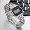 for F-91W Stainless Steel Watchband 18mm Strap for SGW400 F84 F105/108/A158W/168 AE1200/1300 Men's Women's Metal Bracelet Belt