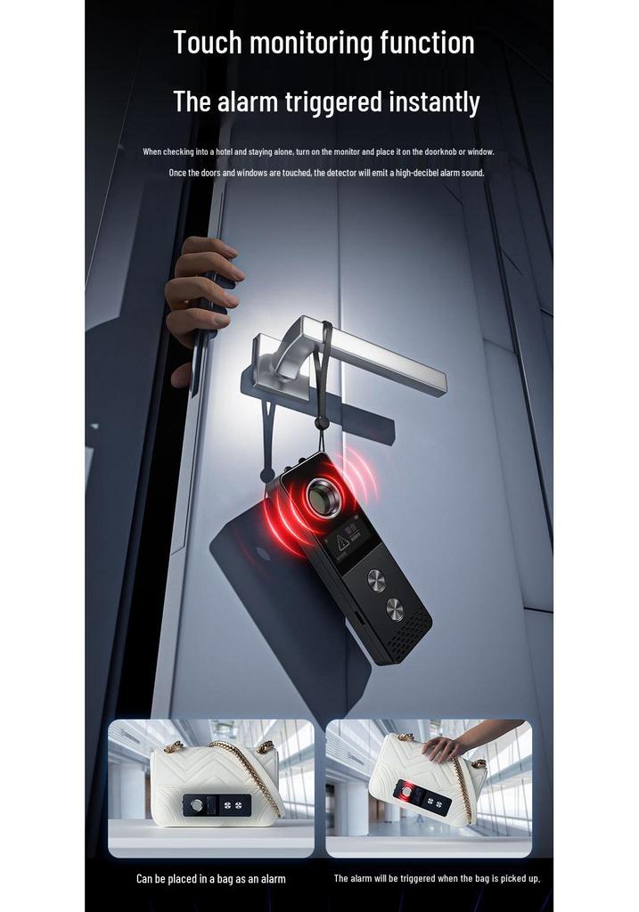 S88 Wireless Infrared Anti-Peeping & Anti-Positioning Camera Detector with Display Screen