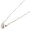 TIFFANY&Co. [Excellent Condition] AG925 Elsa Peretti Diamonds by the Yard Single Diamond Pendant Necklace SilverUsed