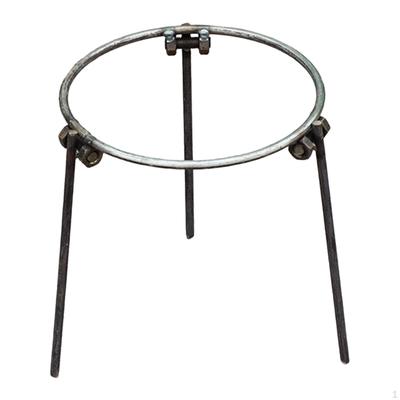 Trípode para Fogata Plegable Parrilla de Camping Soporte para Cocinar Hecho de Acero Reforzado para Ollas Y