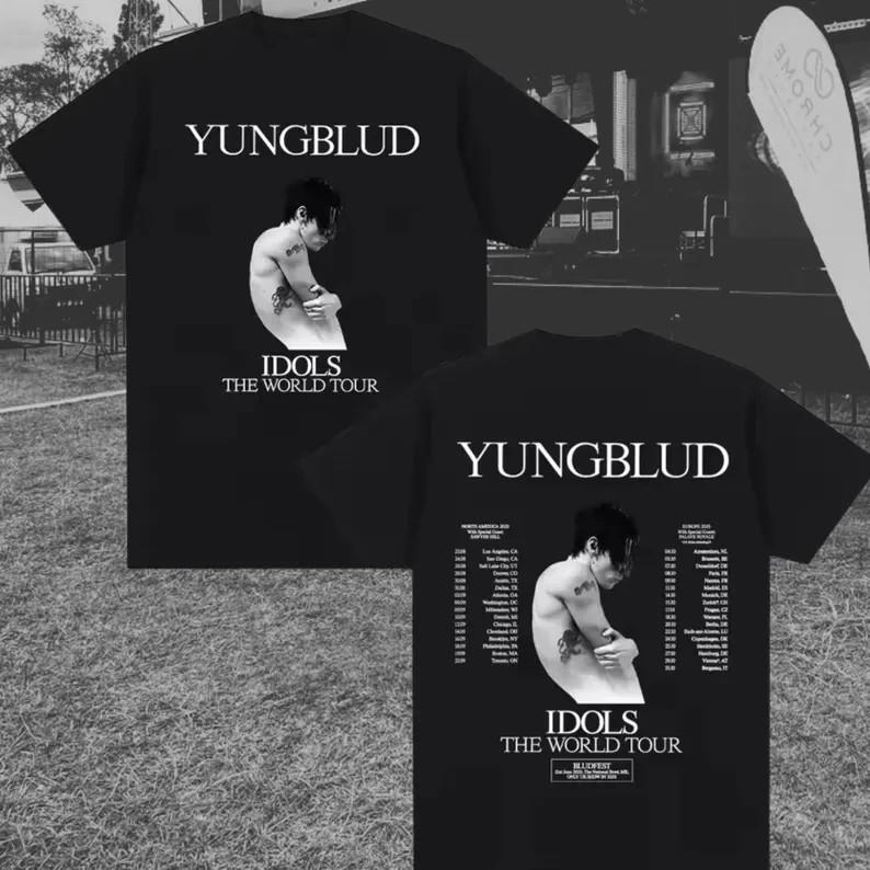 Yungblud Idol Tour Concert 2025 New Album 2 side Shirt VK01890