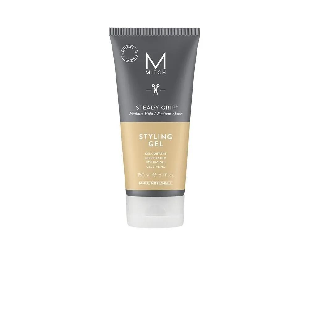 Paul Mitchell MITCH Стайлинг-гель 150 мл 1 Упаковка MITCH от Paul Mitchell Гель для волос с фиксацией Steady Grip для мужчин, Средняя фиксация
