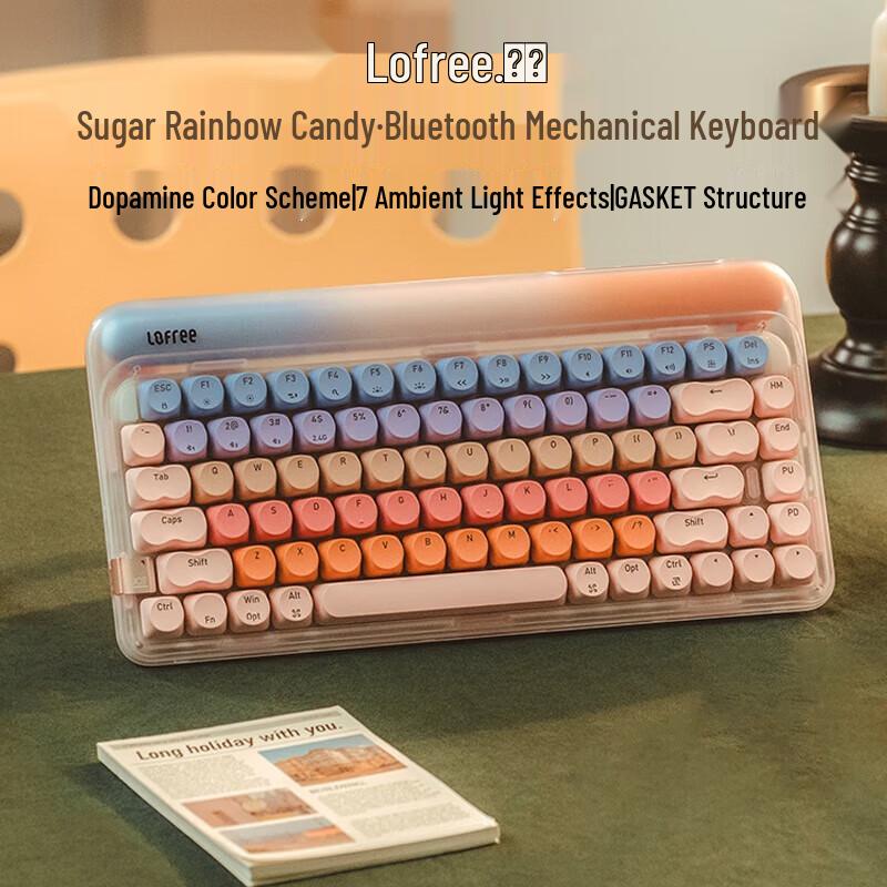 

LOFREE Sugar Rainbow Tri-Mode Mechanical Keyboard
