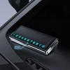 1 Pezzo Targa Solare per Telefono Auto Illuminazione LED Cartellino Parcheggio Temporaneo Targhe Nascoste Parcheggio Auto Stop Gadget Multipli per Numero di Parcheggio