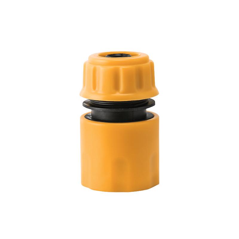 Earth Gold 4-Point Plastic Quick Connect Water Pipe Connector