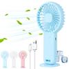 Quiet Operation USB Rechargeable Fan Low-Noise Personal Fan Portable Cooling Handheld Fan  Home Use
