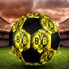 1 pz Pallone da Calcio Borussia Dortmund Taglia 5 Pallone da Calcetto Indoor alla Moda Colorato Gioco in Giardino - Ottimo Regalo per i Fan dello Sport HE15