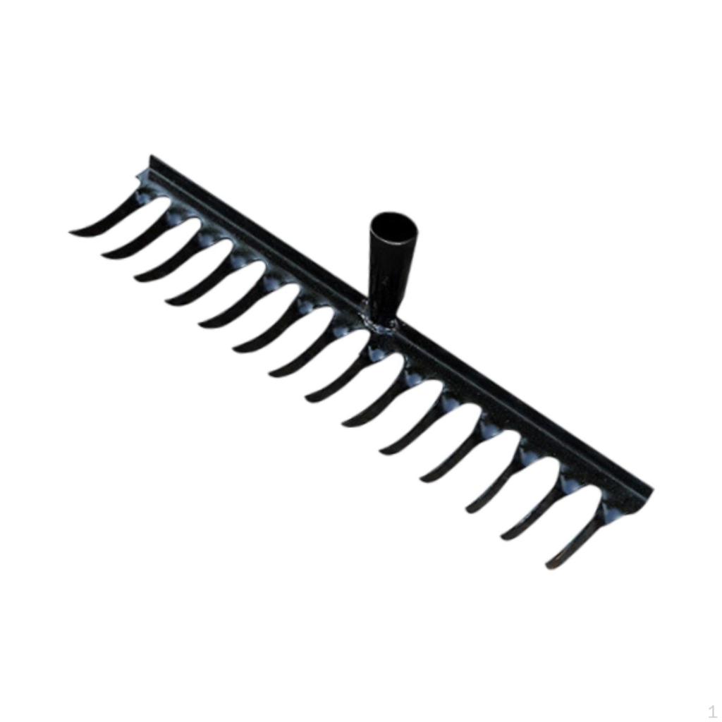 Garten Rechen Kopf Gartenarbeit Werkzeug Heavy Duty Manuelle Multifunktionale Hand Weeder Blatt für