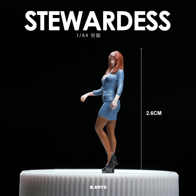 1/64 Miniature Human Figure Model, Miniature Toy, Mini Figurine, Scene Decoration Props, Diorama Matching Figures