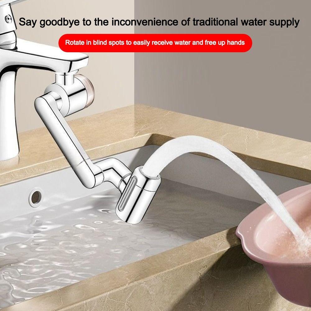 Water Saving Rotatable Faucet Sprayer 4 Modes Faucet Extender New Kitchen Faucet  Kitchen