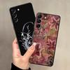 Lily Orchid Flower Print Funda Phone Cover Case for Samsung Galaxy A50 A15 A05 A17 A12 A04 A13 A20 A16 A40 A06 A70