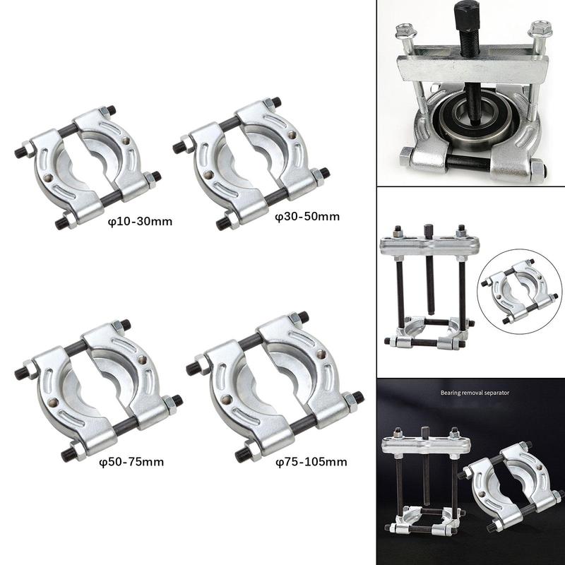 Bearing Seperator with Threaded Holes for Car Heavy Duty Accessories Multipurpose Bearing Remover Adjustable Alloy Steel