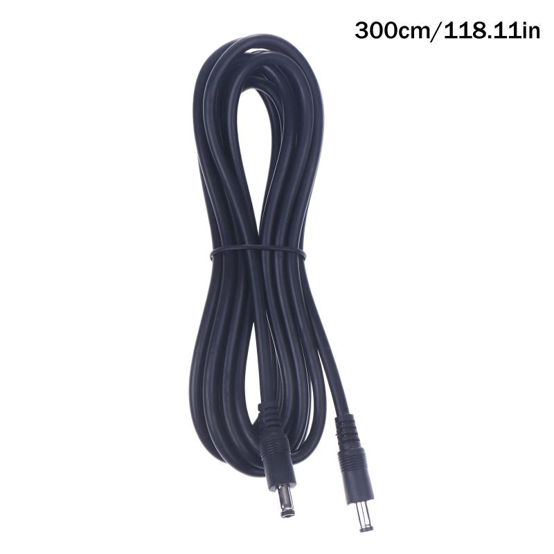 Dc5521 To Dc5521 Cable Cord 18Awg Dc5.5Mm X 2.1Mm Male Plug To Male Power Supply Adapter Wire For Led Light Speaker J60A
