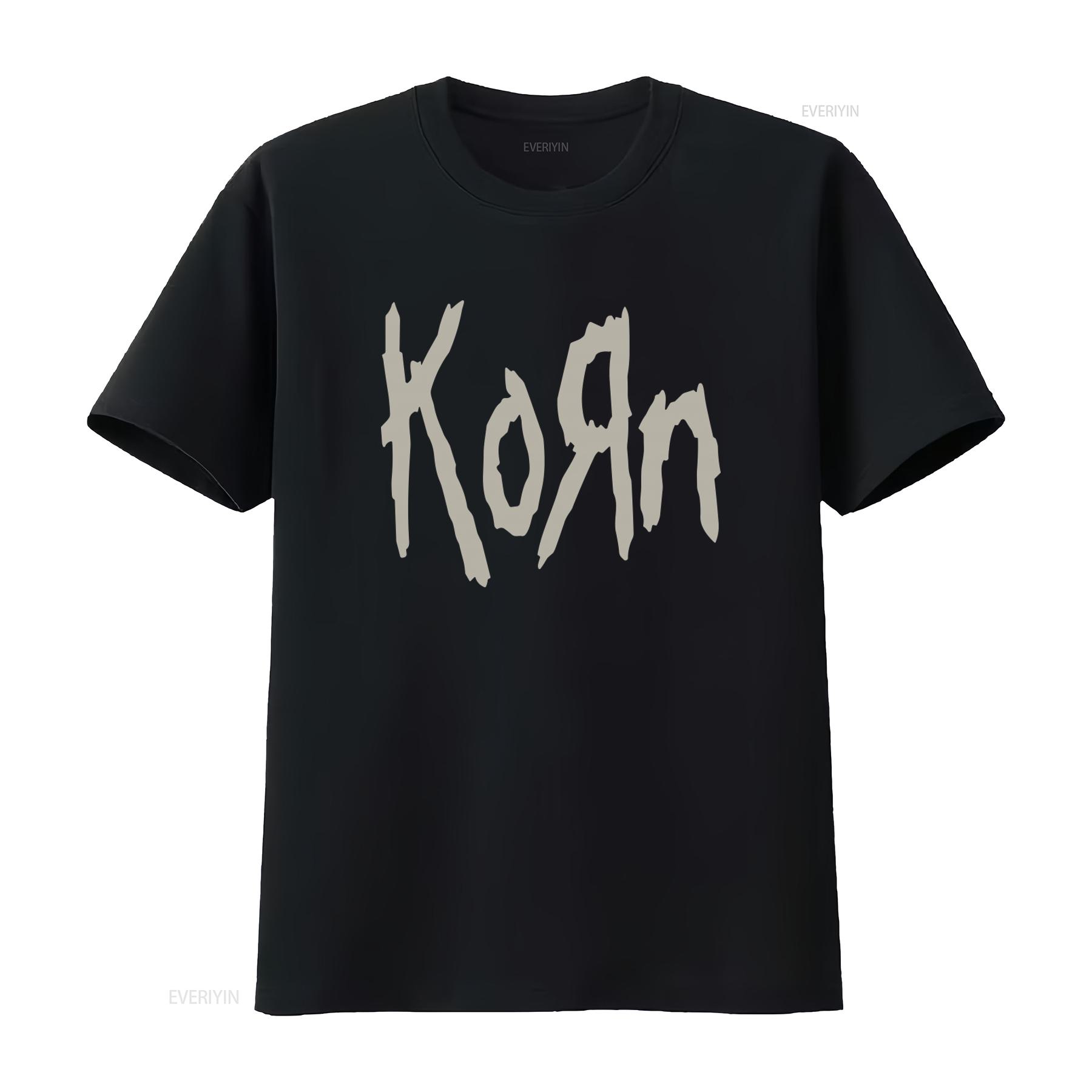 

KoRn Band 1996 Vintage Giant Life Is Peachy Black Silver Cotton Mens L T Shirt vintage Washed Soft Versatile Stylish 4XL