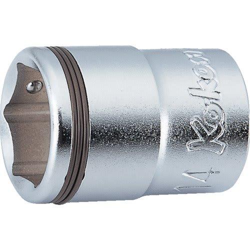 Koken 3/8" (9.5mm) Square Nut Grip Socket, 19mm, 3450M-19