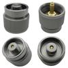 Outdoor Propane Gas Tank Stove Converter Adapter Camping Equipment With Self-closing Function (us