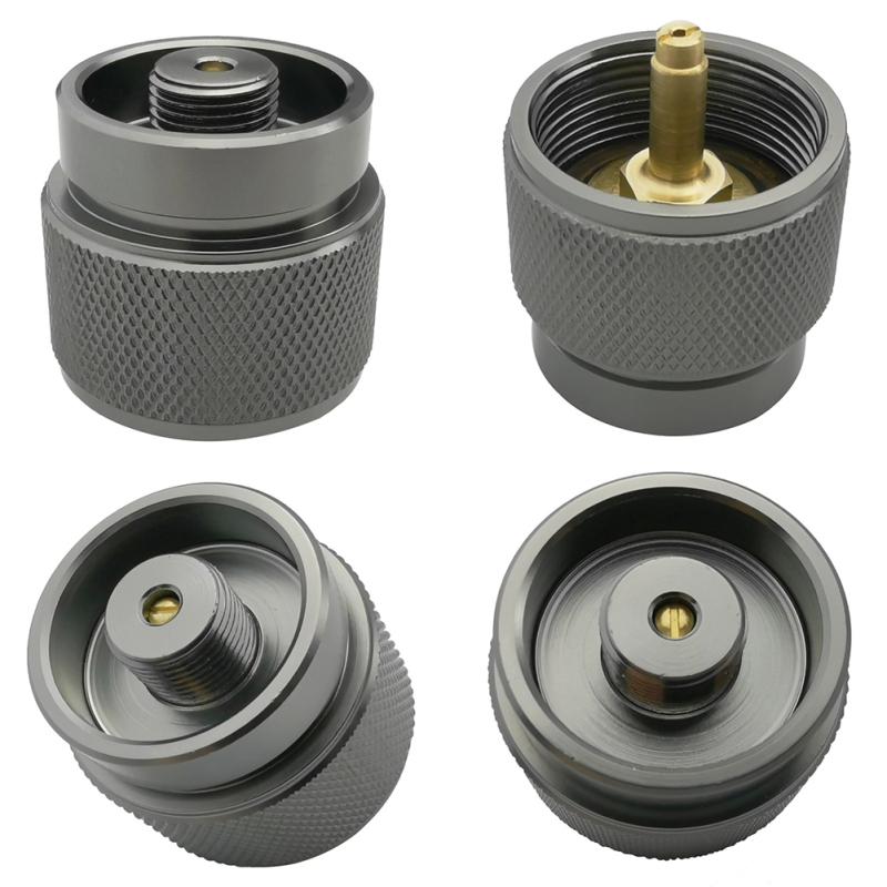 Adaptor Convertor Arzător Butelie Gaz Propan de Exterior Echipament Camping Cu Funcție de Autoînchidere (ne