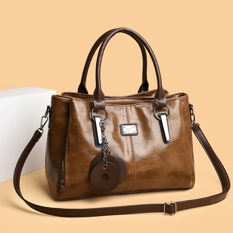 Vintage Portable Tote Bag Shoulder Messenger Women's Bag