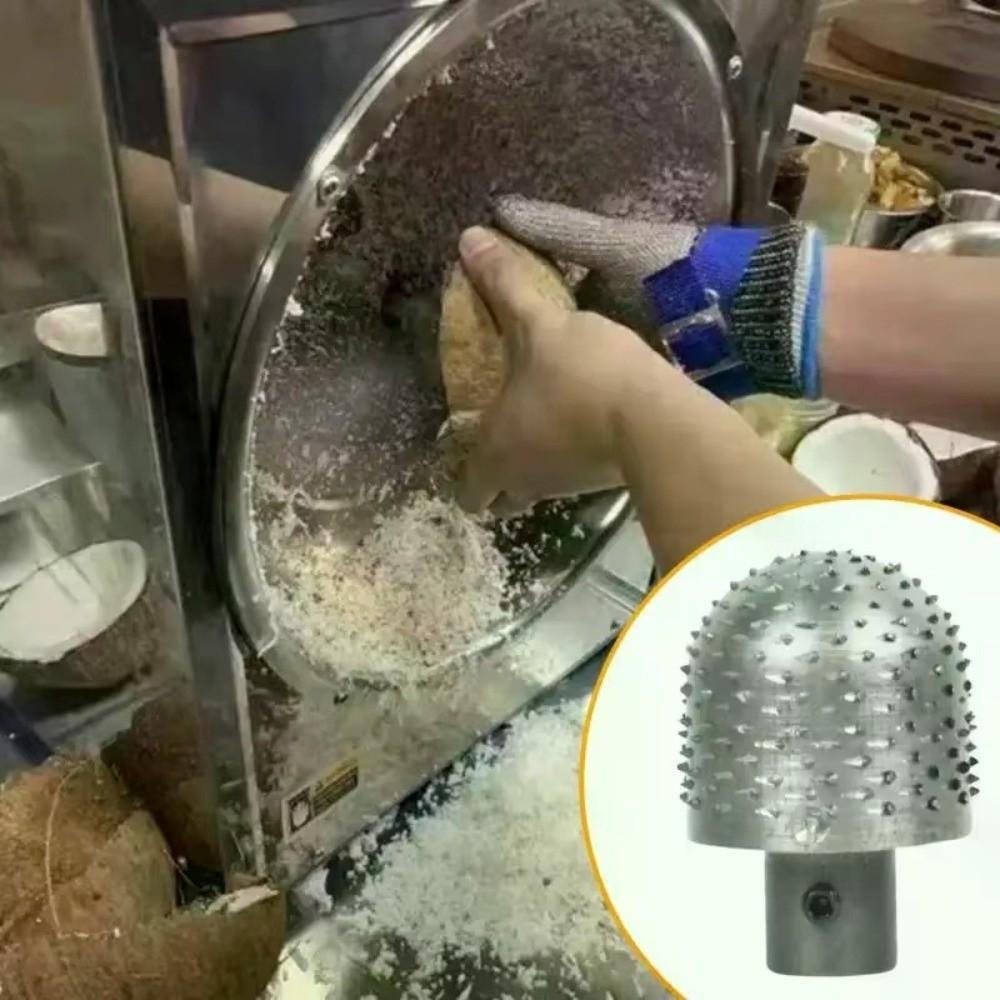 12mm Coconut Meat Grater Machine Head Stainless Steel Coconut Shredding Tool  Family Gatherings