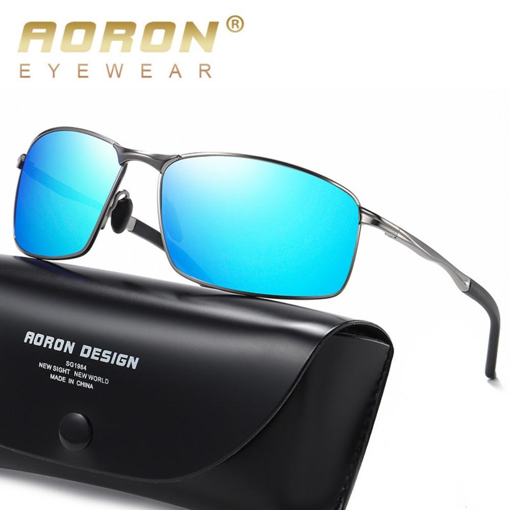aoron Men's Polarized Glasses Color-changing Sunglasses Fashion Night Vision Glasses Sunglasses