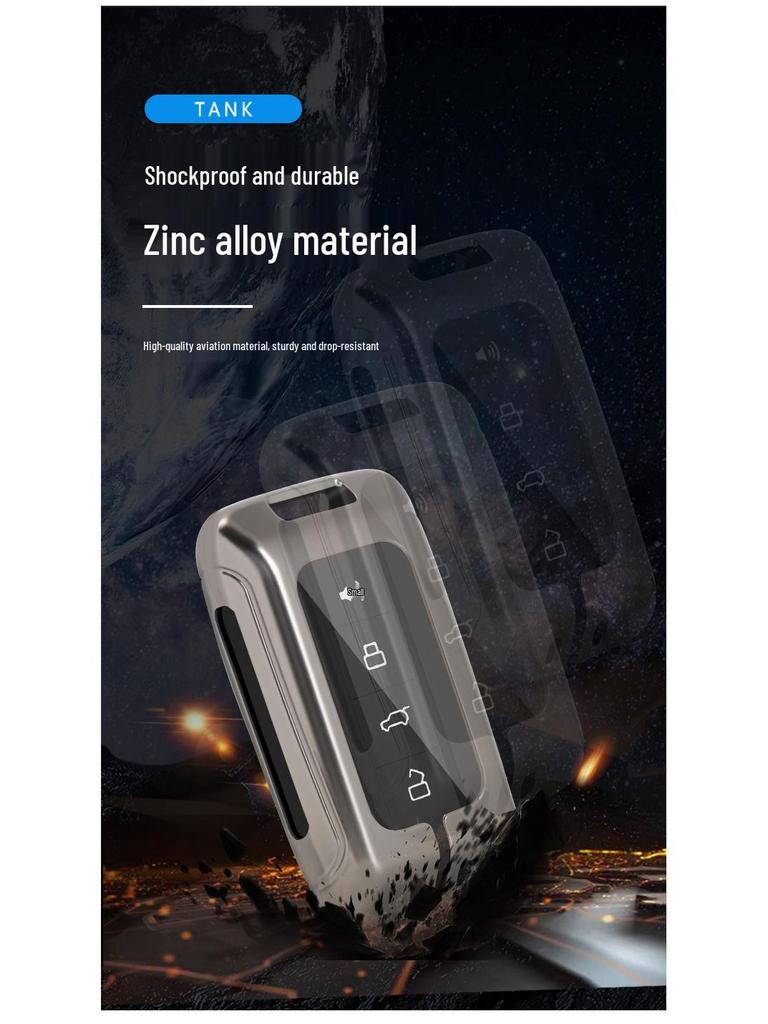 Tank 300/500 Cyber Key Case for Wey Car - New City Version