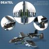 A-10 Fighter 1/72 Plastic Model Scale (including base) Assembly model Home placement collection and decoration Creative gift