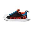 Originals Superstar 360 X C Comfortable Low Top Kids' Skateboarding Shoes Black Orange Q46510