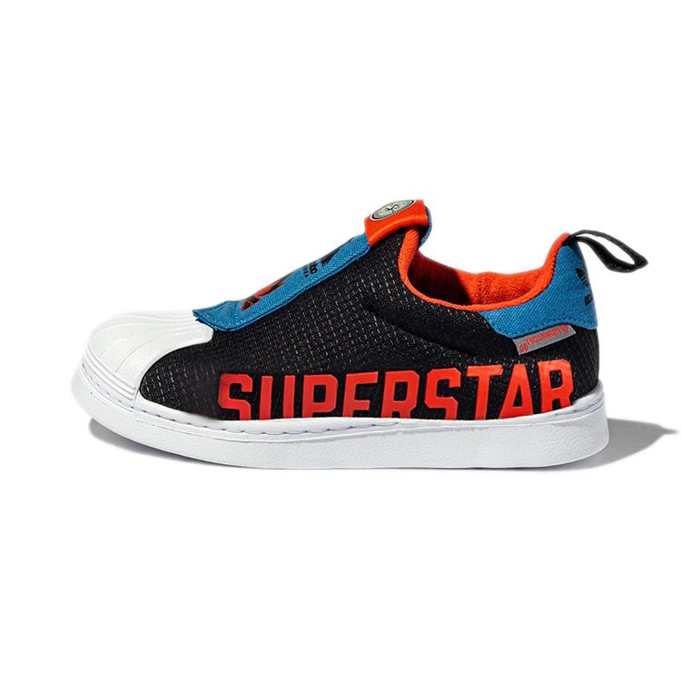 

Adidas Originals Superstar 360 X C Comfortable Low top Kids Skateboarding Shoes Black Orange Q46510 33