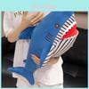 Cartoon Shark Plush Toy For Relaxing Bedside Comfort