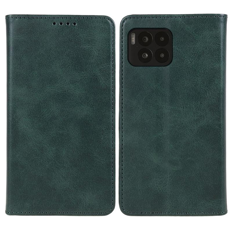 

Для T-Mobile REVVL 7 Pro/T Phone 2 Pro Чехол Кожаный Чехол для Телефона Подставка для Просмотра Магнитная Застежка Green