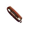 Coach Brook Flap 25 Metall-Logo Kettenriemen Verschluss Leder Schultertasche Mittel Merlot Damen Schultertasche CAN90-B4MER