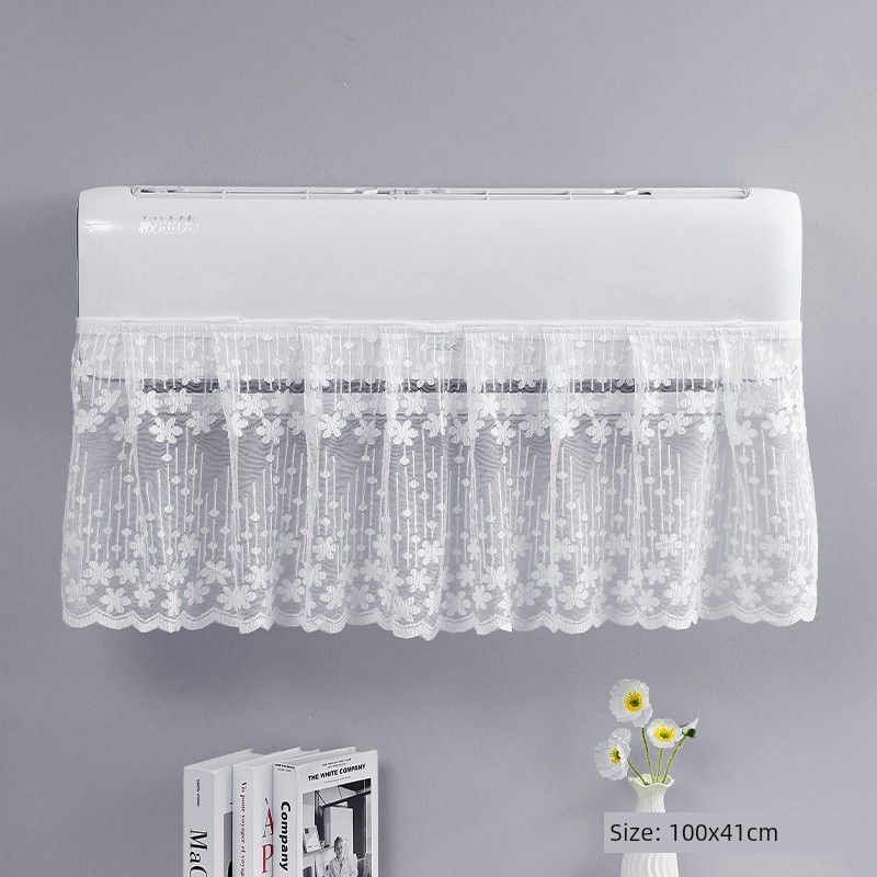 

Fabric Air Conditioning Windshield New Creative Cartoon Wall-Mounted Air Conditioning Cover Universal Style Anti-Direct Blowing Velcro Self-Adhesive Meteor shower fold [100.5*39.5