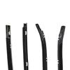 4pcs/set Black Car Door Window Glass Weatherstrip Trim For Hyundai I30 2008-2011 822102L000 Waterproof Pressure Sealing Strip