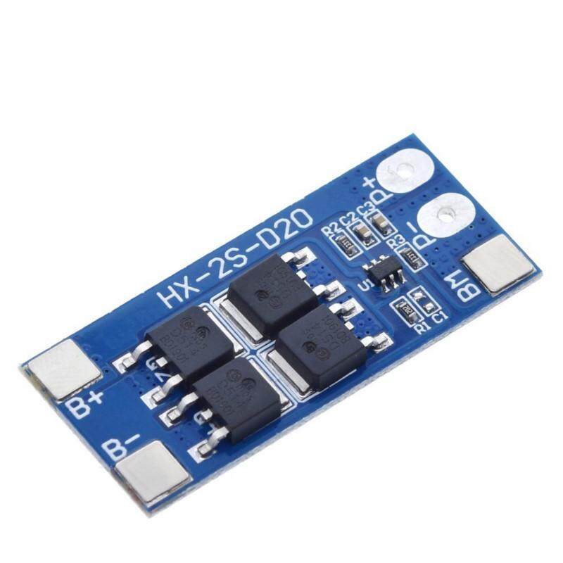 2S 10A 7.4V 18650 Lithium Battery Protection Board 8.4V Balanced Function/overcharged Protection