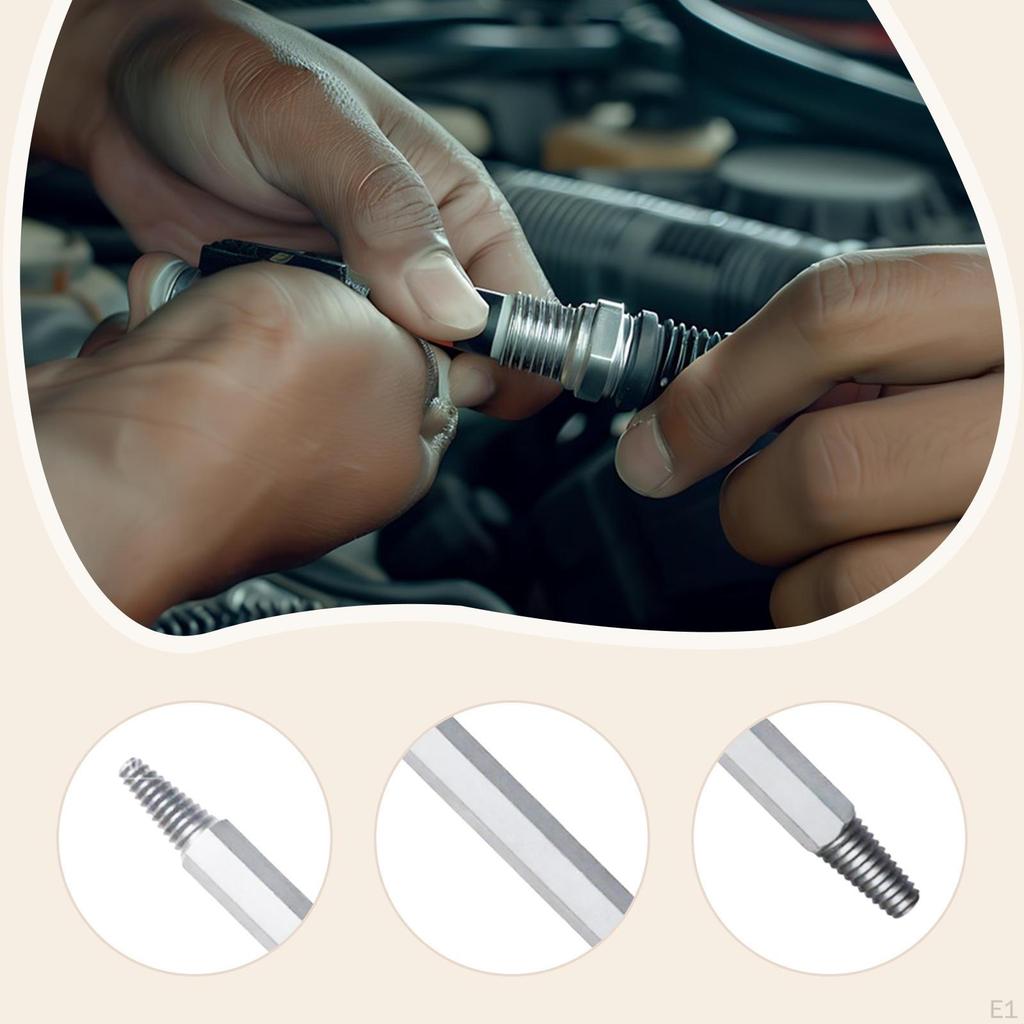 Broken Spark Plug Remover Thread Tap Lightweight Car Accessories Reliable Small Extractor
