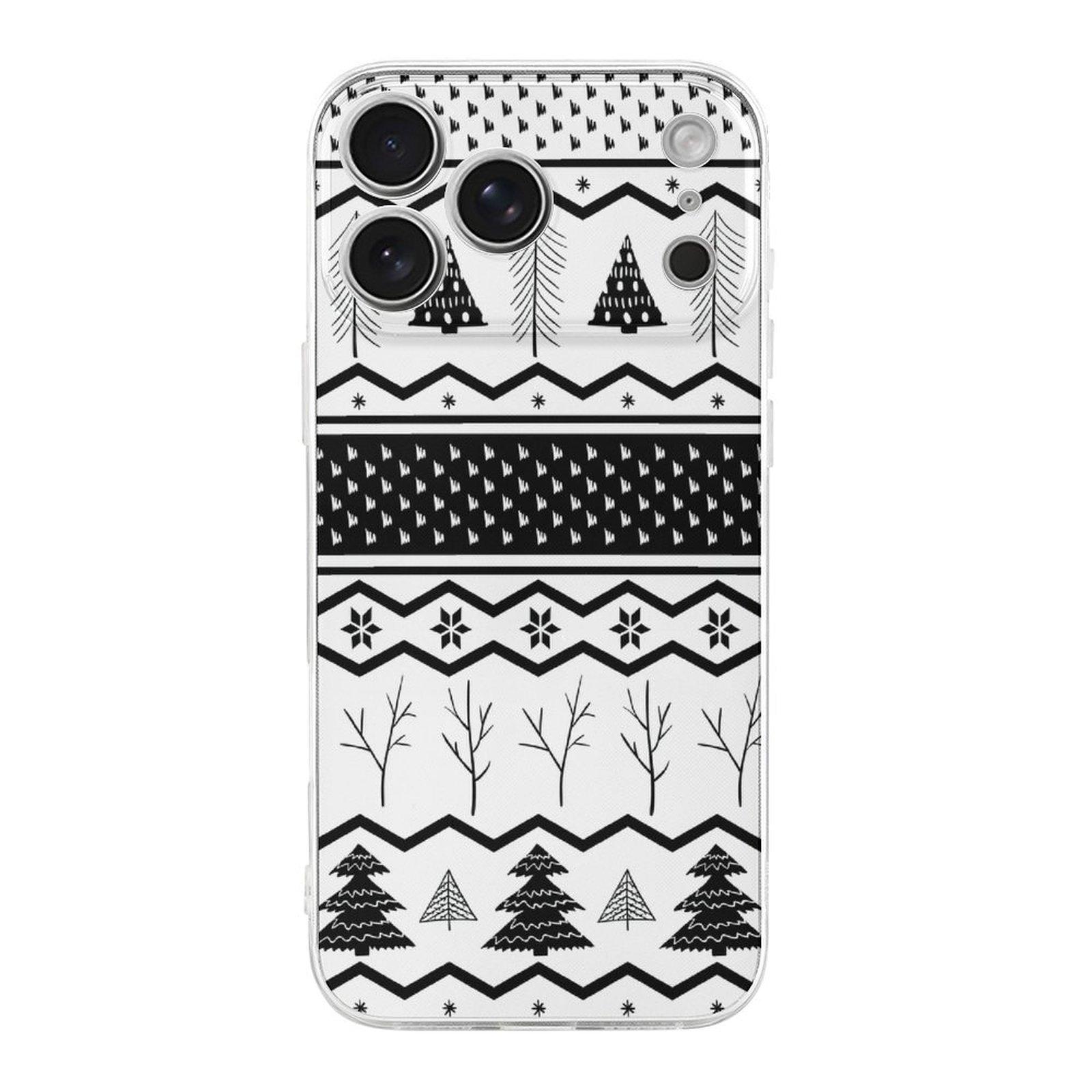 

1 Pack For iPhone 17 Series TPU Phone Case Transparent Durable Matte Design, Daily Protection IPHONE-17ProMax белый