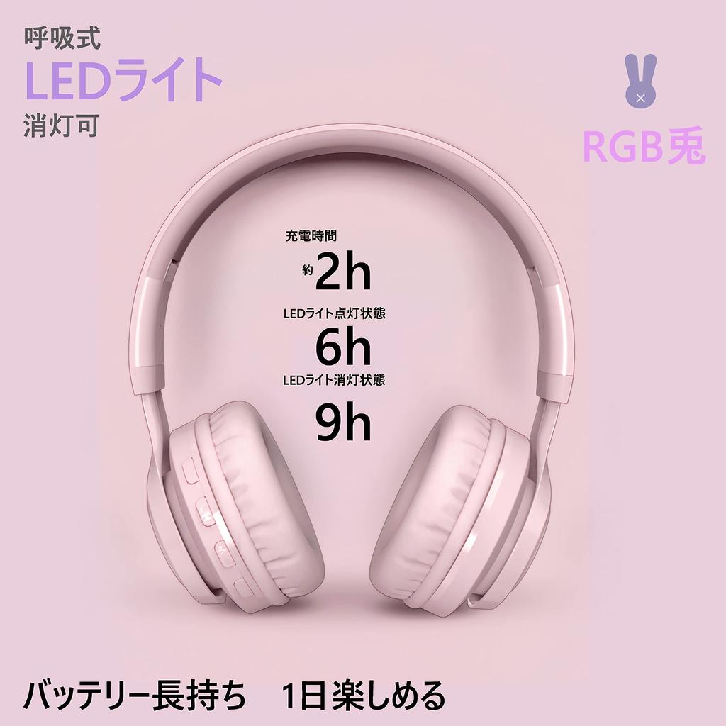 SITOAT Bluetooth 85db Volume Hearing Wireless Headphones with Online Kids Standard Wireless and LED Suitable for Kids and Game Kids' Headphones,