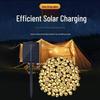 Solar LED Starry Sky Waterproof String Lights - Colorful Outdoor Decorative Lights