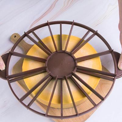 Haushalt Runde 10/12 Stück Brot Kuchen Teiler Gleiche Portion Cutter Scheibe Marker Backwerkzeug