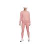 Nike Solid Color Crew Neck Long Sleeve Sweatshirt Women Tops Light-Pink FB5126-618