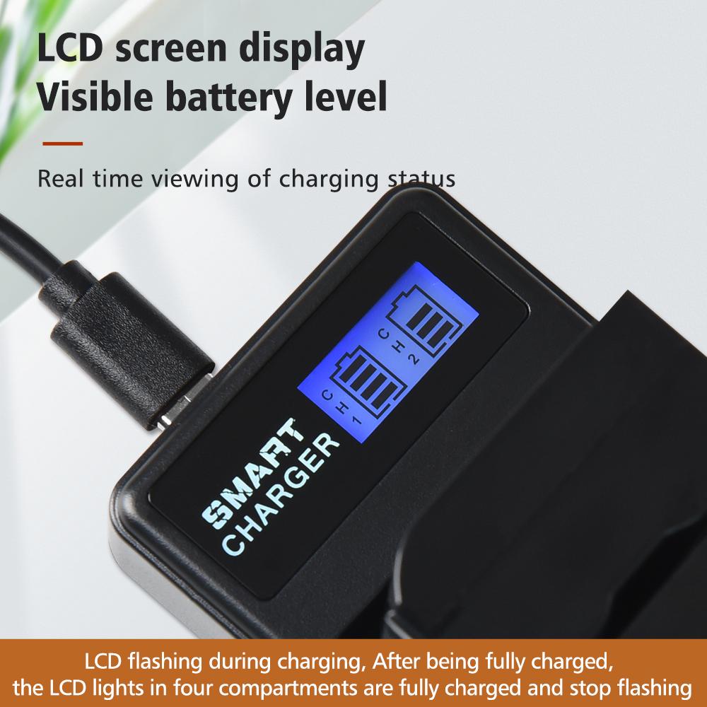 AJNWNM NP-FZ100 NPFZ100 NP FZ100 Battery Kit for Sony NP-FZ100, BC-QZ1, Sony A9, a7R III, A7 III, ILCE-9, A6600