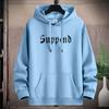 Mens Casual Hooded Hoodie Sportshirt Plus Size Boys Pullovers M-5XL