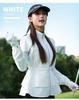 PGM Women's Ruffle Hem Zipper Stand Collar Golf Jacket - Autumn/Winter 2025 Collection