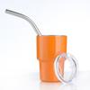 1PC 3oz Mini Tumblers with Lid and Straw Stainless Steel Sublimation Water Bottles Metal Shot Glasses Summer Winter Drinkware Li Practical Use