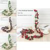 Stunning 2.5m Artificial Flowers Spring Small Peony Ivy Leaf Vine For Elegant Home Decor